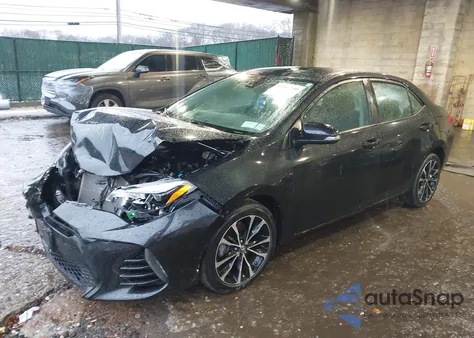 2018 Toyota Corolla Se from USA, damaged, VIN 2T1BURHE1JC016118
